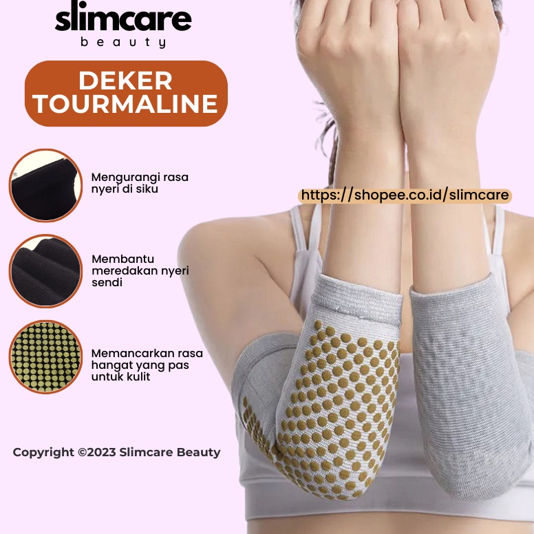 Deker Alat Terapi Kesehatan Pelindung Siku Lengan Tangan Elbow Support Dekker Decker Futsal Volly Ol