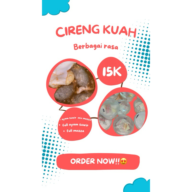 

Cireng Mini Siap Saji (Di Goreng/Di Rebus)