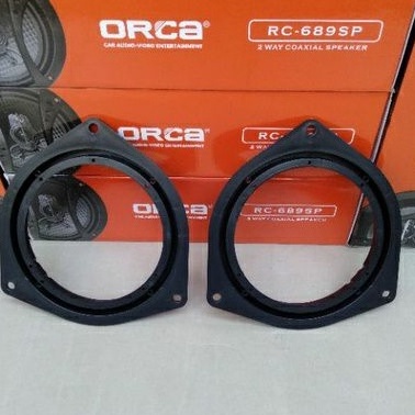 HOT SALE ganjaran dudukan ring speaker 6 inch atau 6 5 inch pintu mobil Innova Fortuner