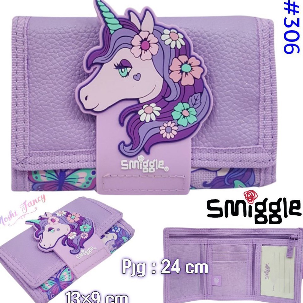 KODE H8S Dompet Unicorn  Dompet Anak Motif Unciorn Girl  Dompet Smiggle Unicorn  Dompet Anak Perempu