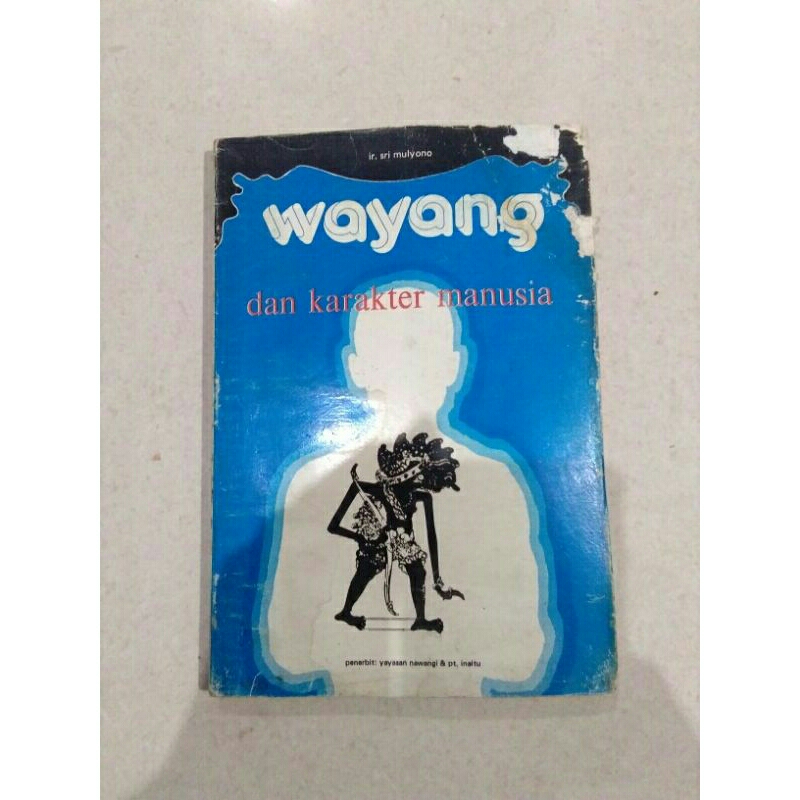 buku wayang dan karakter manusia