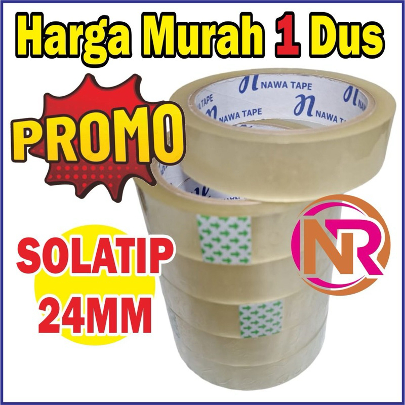 

144PCS ( 1DUS/KARTON) LAKBAN BENING 24X72YARD