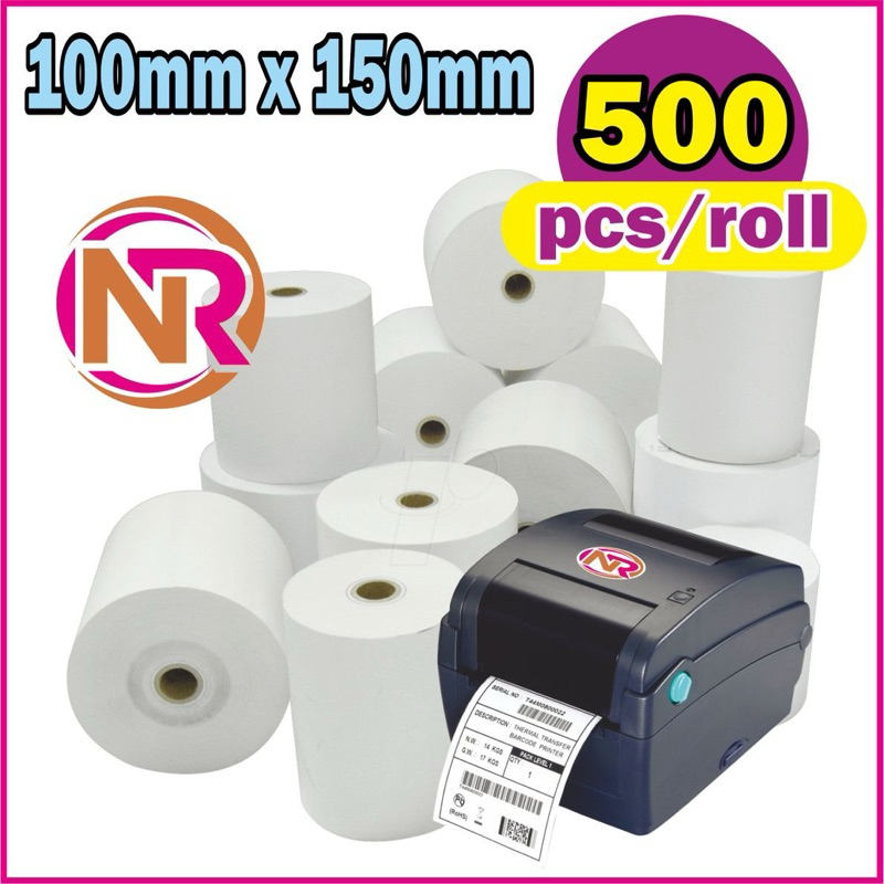 

24ROLL(1DUS) LABEL THERMAL 100X150 ISI 500PCS