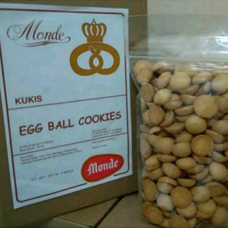 

Biskuit Monde Egg Ball Cookies/Monde Egg Ball 1 Kg