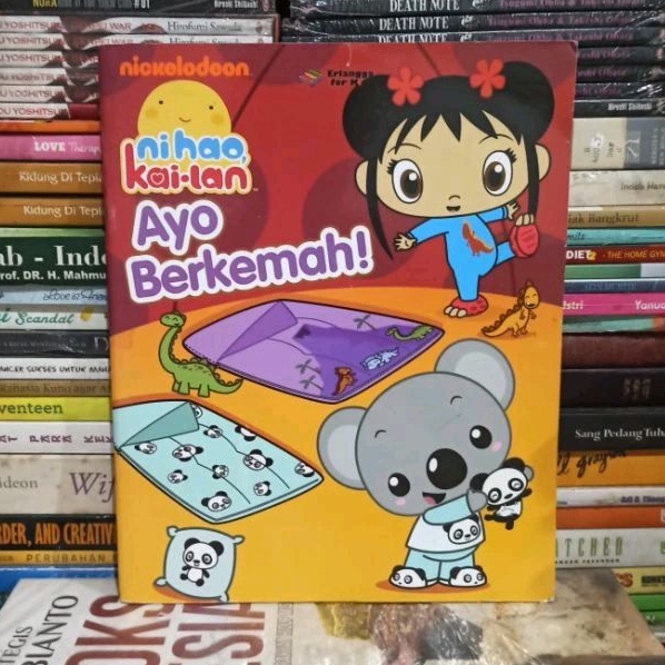 Buku Original Ayo Berkemah ni hao, kai-lan