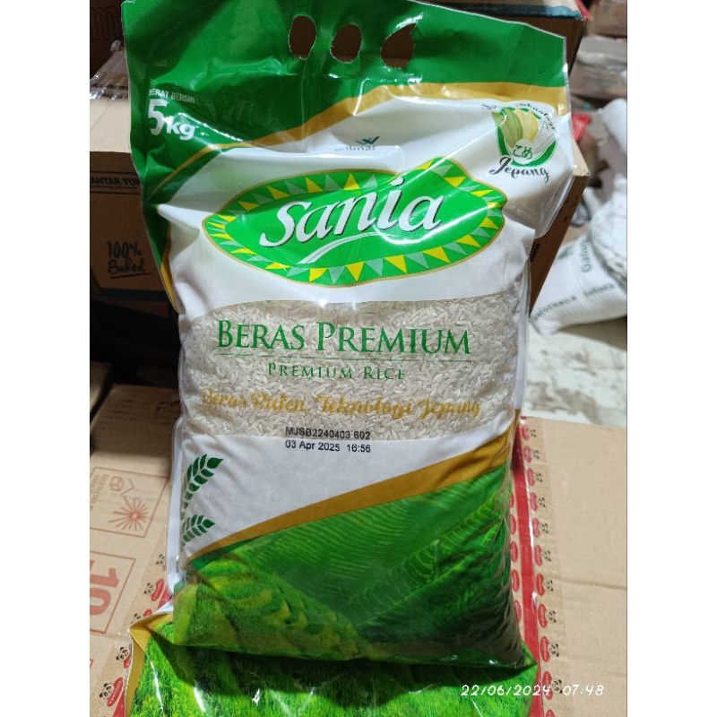 

Beras Premium Sania 5KG