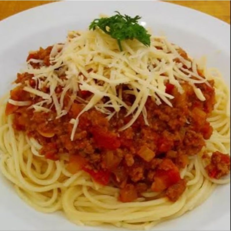 

Spaghetti Bolognese Cheese