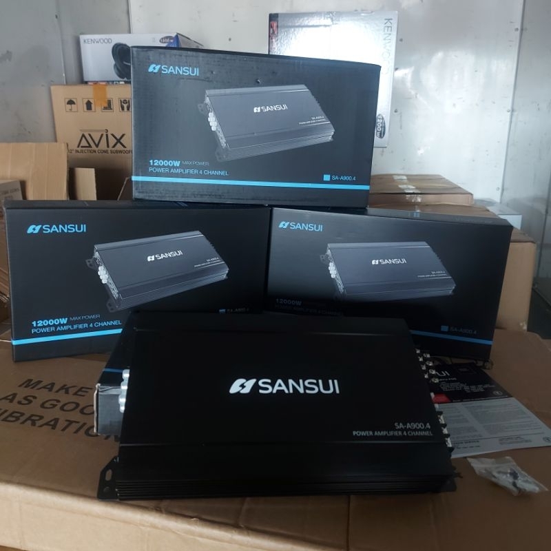 Power amplifier 4 chanel SANSUI SA-A900.4 max power 12000W