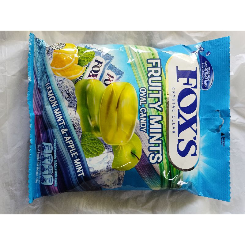 

Permen Foxs kemasan 125gr