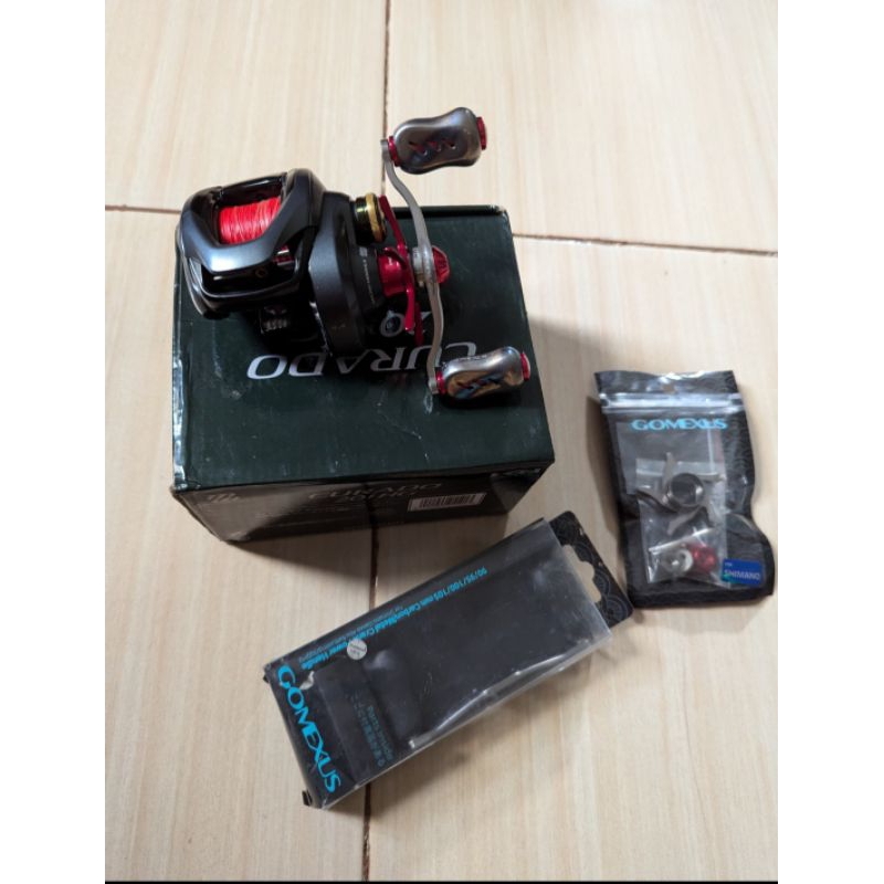 Rell Shimano curado k 201hg