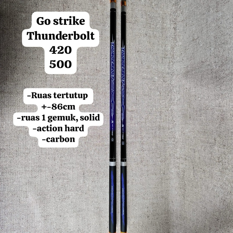 tegek go-strike thunderbolt 420 & 500 (CARBON)