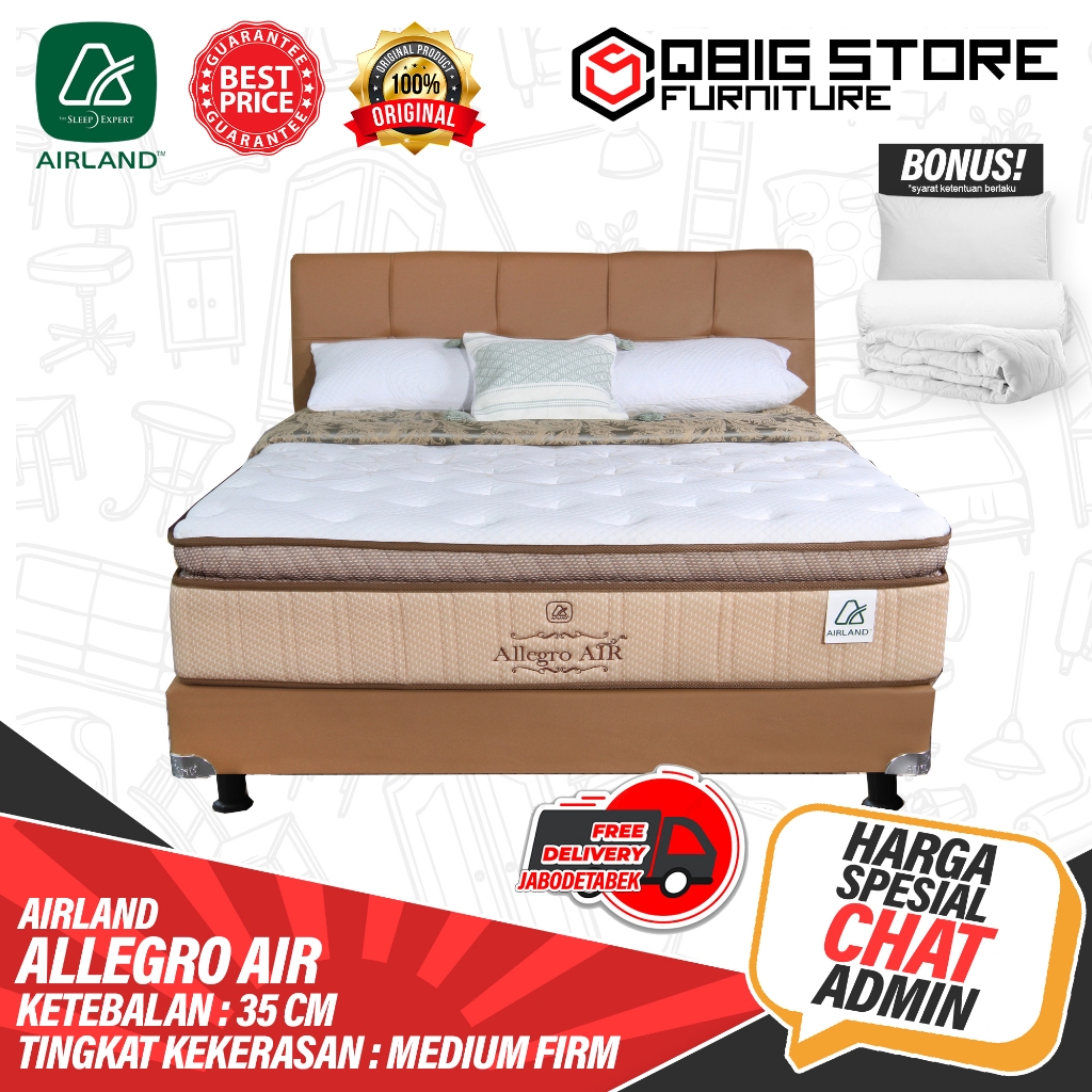 Kasur Springbed Airland Allegro Air Spring bed matras