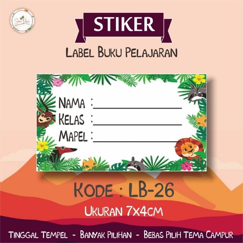 

STICKER MAPEL LB26