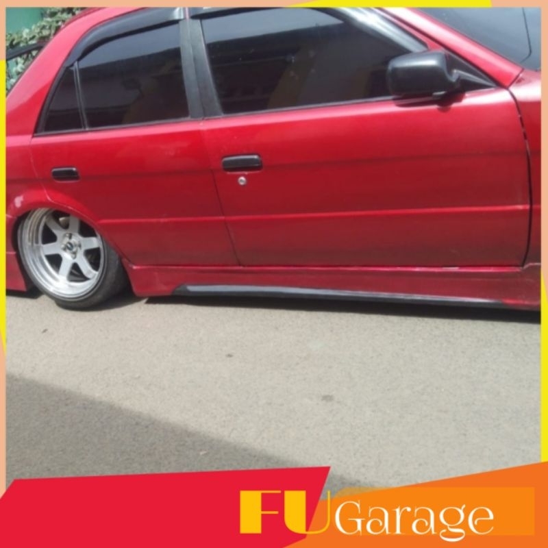 Bodykit bodykit Sideskirt samping Soluna tahun 2000-2003 adaptasi model dari Sigra