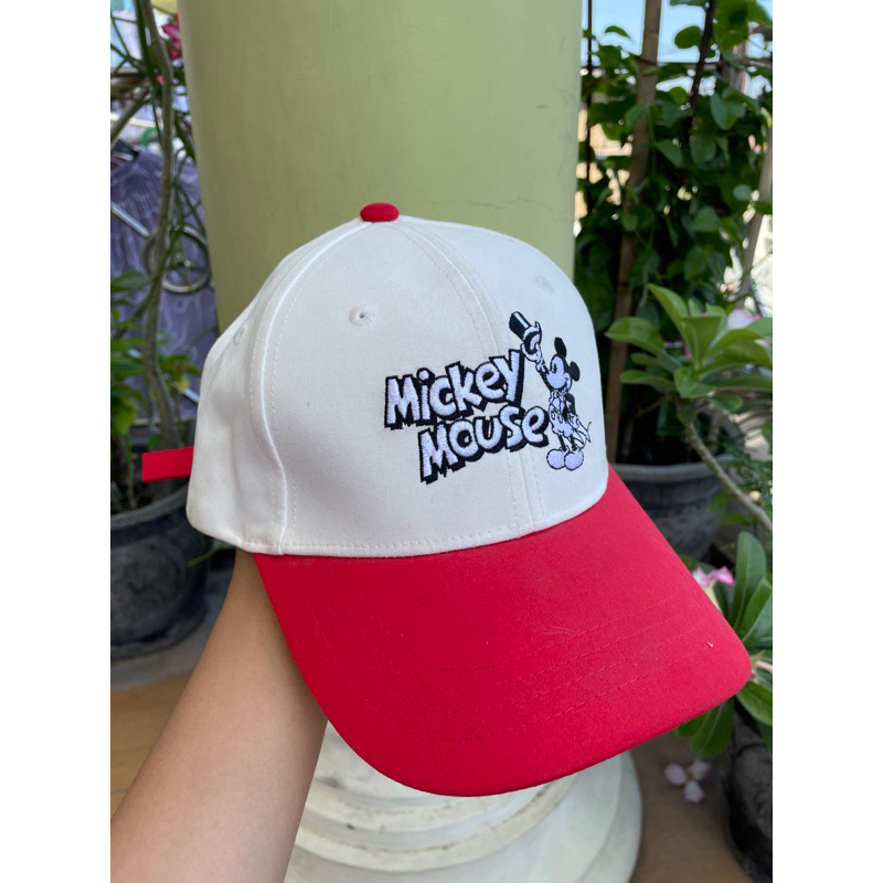 MINISO TOPI BASEBALL MICKEY MOUSE DISNEY TOPI PELINDUNG KEPALA