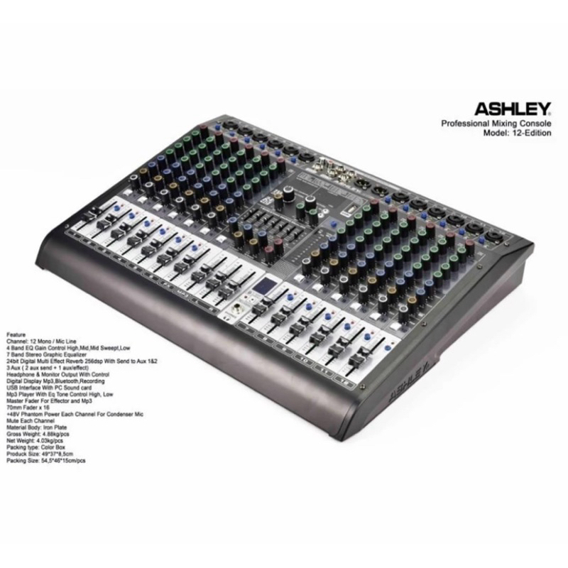 Mixer Audio Ashley 12-Edition 12ch ORIGINAL