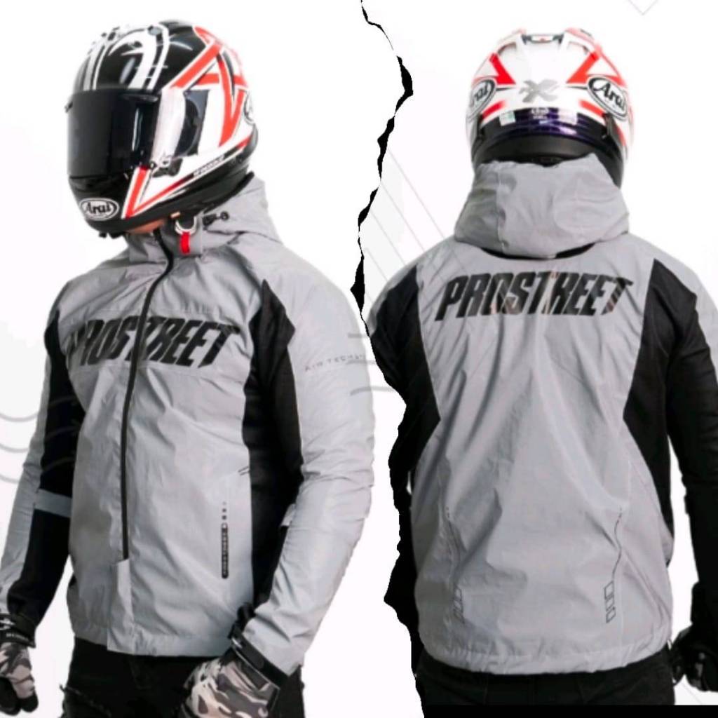 Jaket Motor Prostreet Spectre Air Tech System Reflective/Jaket Prostreet Printing