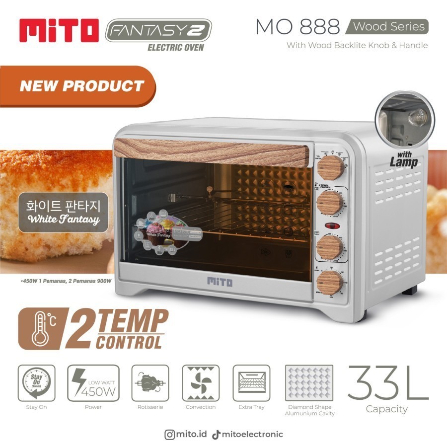 OVEN TOASTER MITO MO 888 / MITO OVEN TOASTER FANTASY MO 888