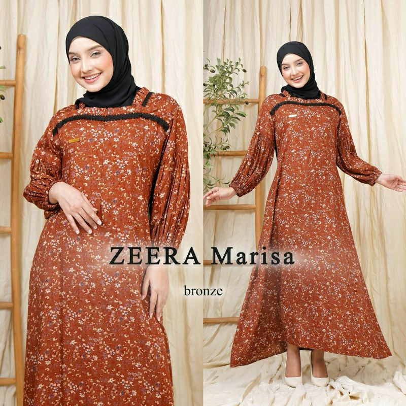 ZEERA - MARISA DRESS GAMIS RAYON PREMIUM ORIGINAL