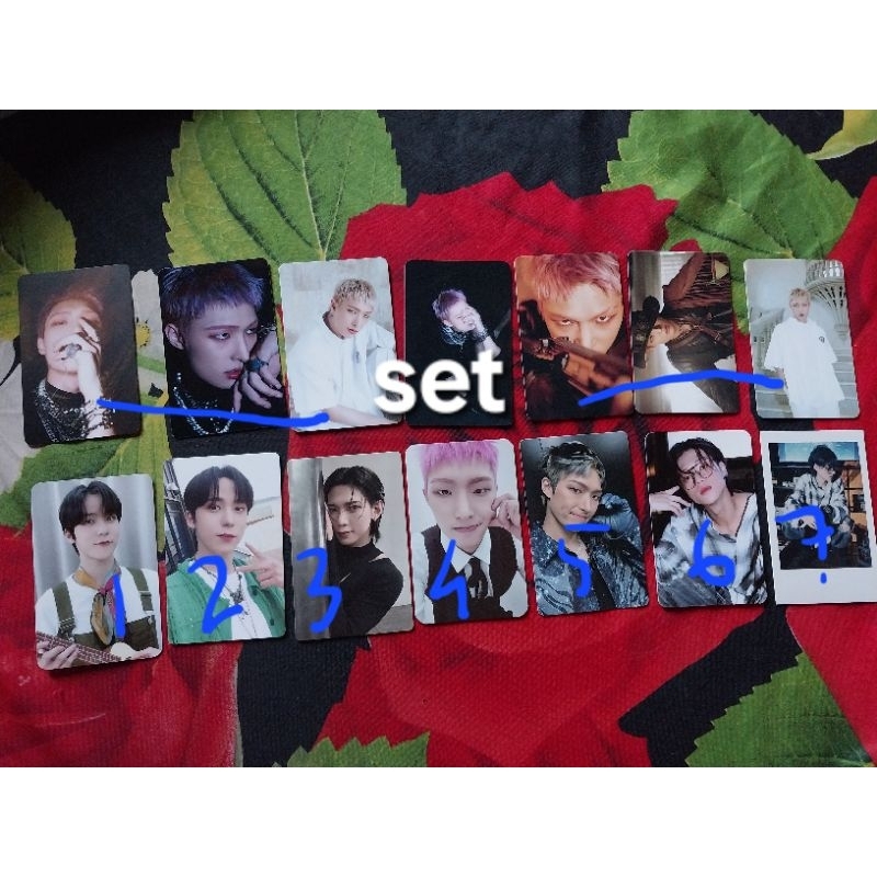 ATEEZ PC PHOTOCARD MINGI YEOSANG YUNHO WOOYOUNG JUNG SONG KANG