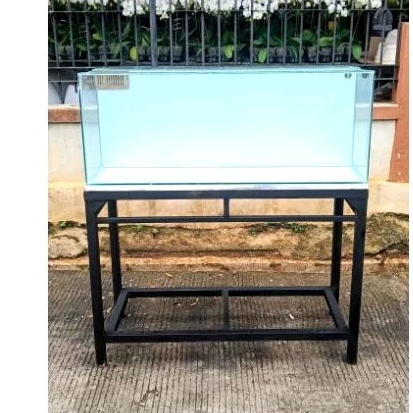 Aquarium filter belakang 100x40x40 + Rak