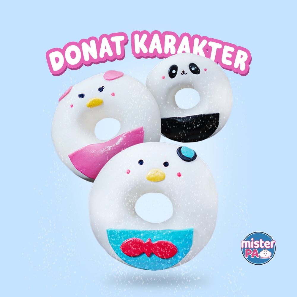 

MISTERPAO Donat Karakter Frozen Lucu Tanpa Isi