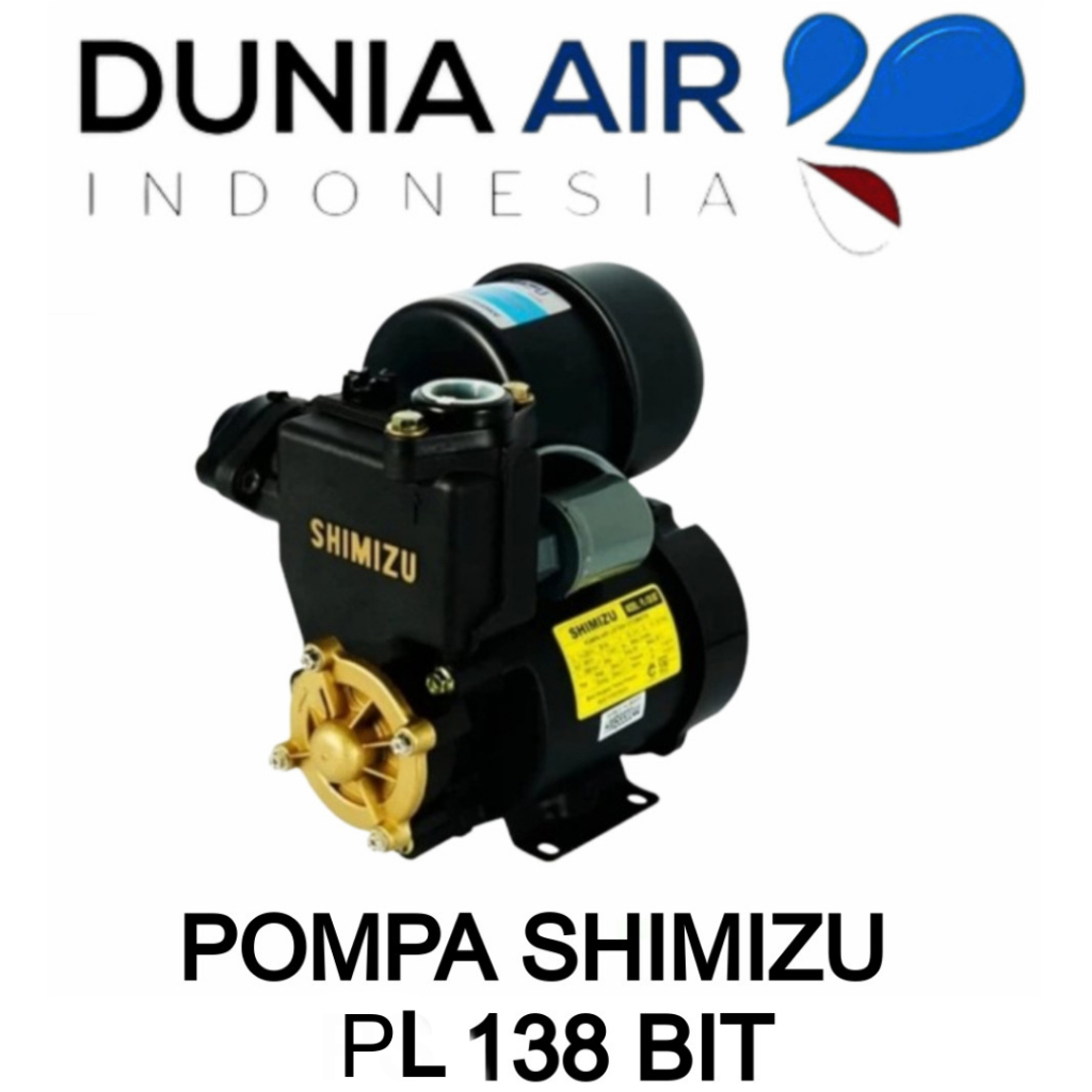 POMPA AIR OTOMATIS SHIMIZU PS 138 bit - PL 138 POMPA SHIMIZU PS138 BIT