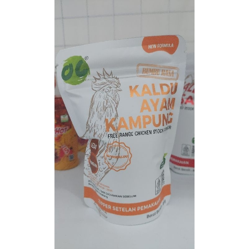 

Organic Center Kaldu Ayam No MSG Bumbu By Titi Kamal- 80gram