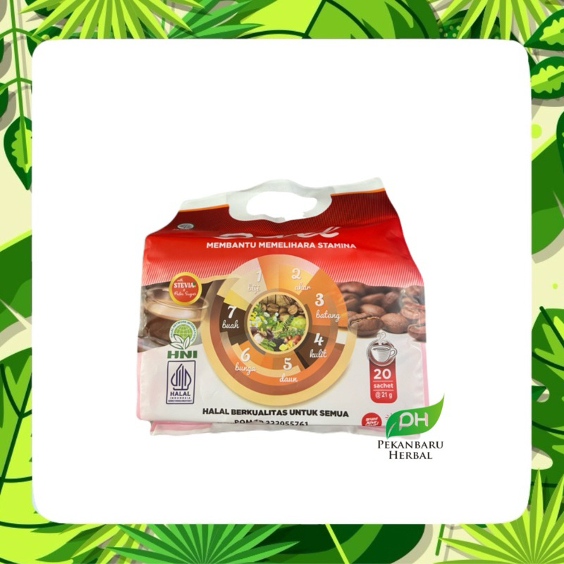 

KOPI 7 ELEMEN SEVEL ISI 20 SACHET HNI HPAI ORIGINAL 100%
