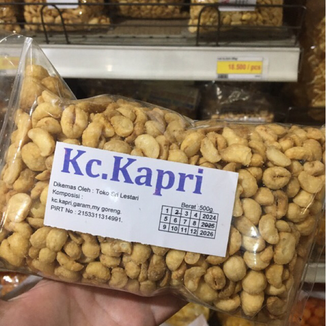 

Cemilan Kacang Kapri Asin & Gurih (500 gr)