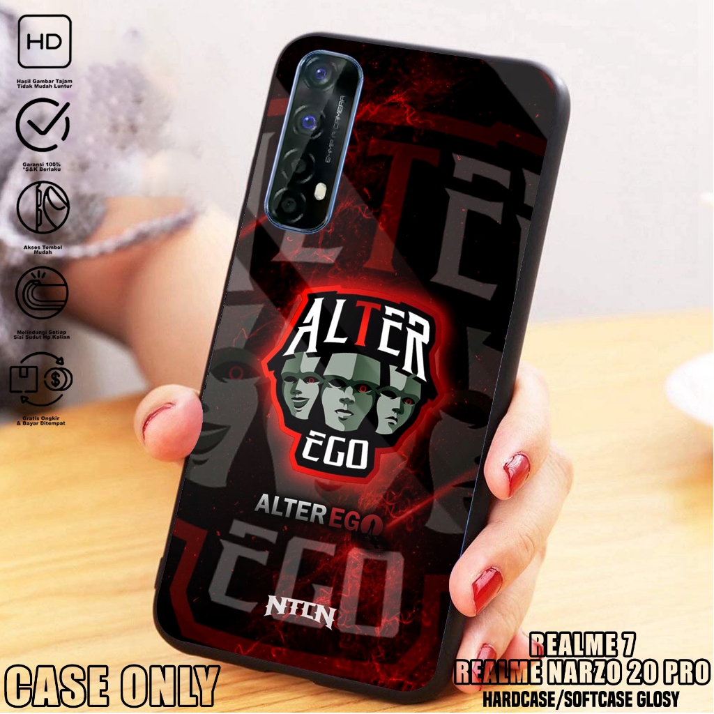 Case REALME 7- Casing REALME 7 [ AE ] Silikon REALME 7  - Kesing Hp - Casing Hp  - Case Hp - Case Te