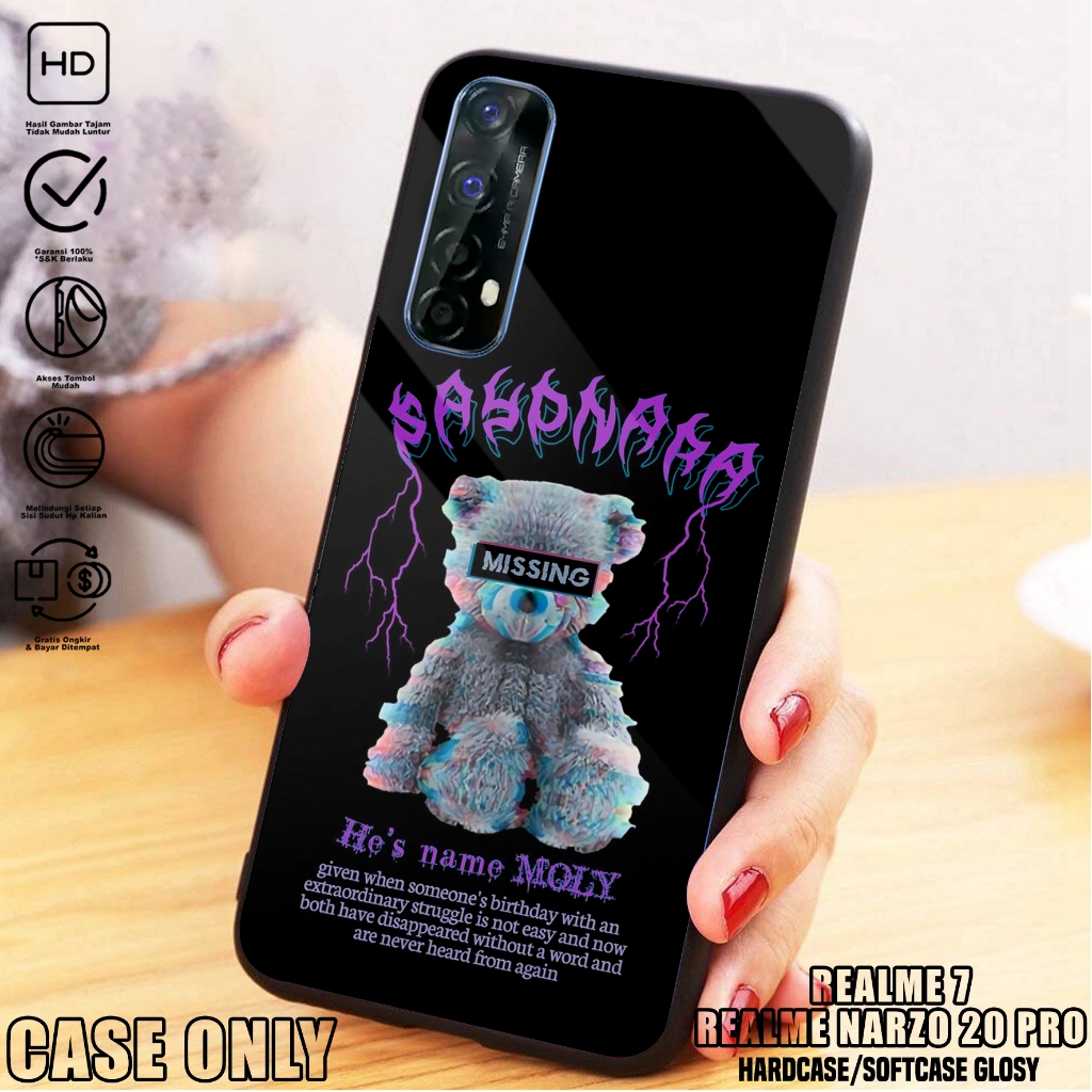 Case REALME 7- Casing REALME 7 [ BNKA ] Silikon REALME 7  - Kesing Hp - Casing Hp  - Case Hp - Case 