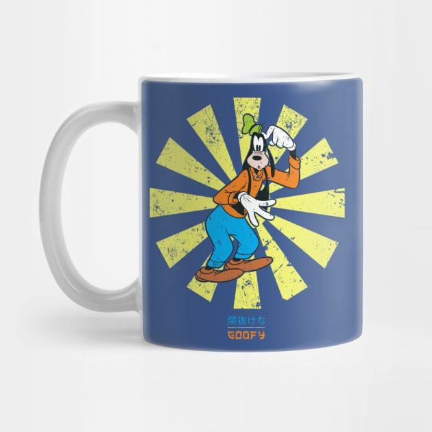 Goofy Retro Japanese Goofy Mug