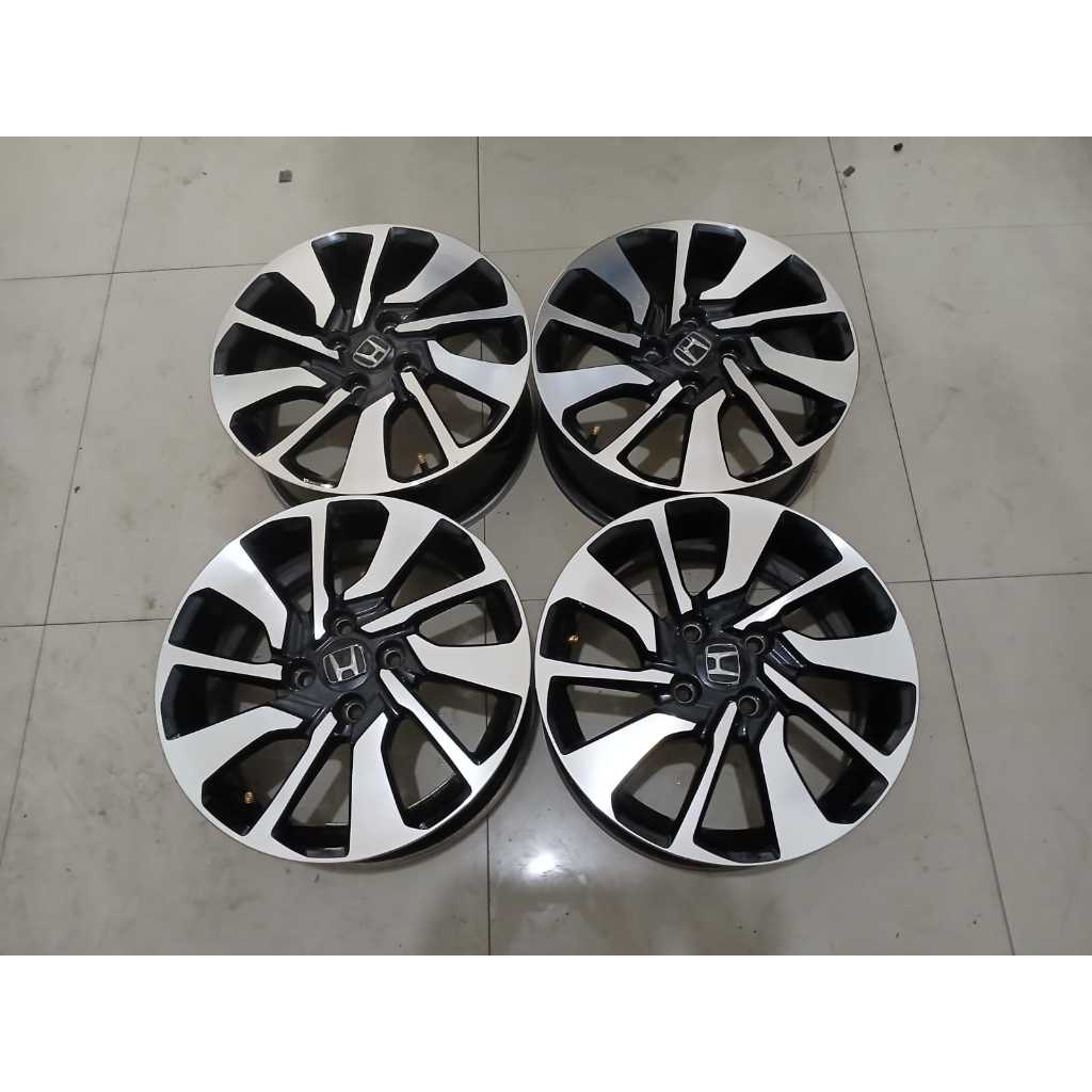 Velg seken copotan mobil brio rs replika brio rs ring 15 lubang 4 cocok sigra calya ayla DLL