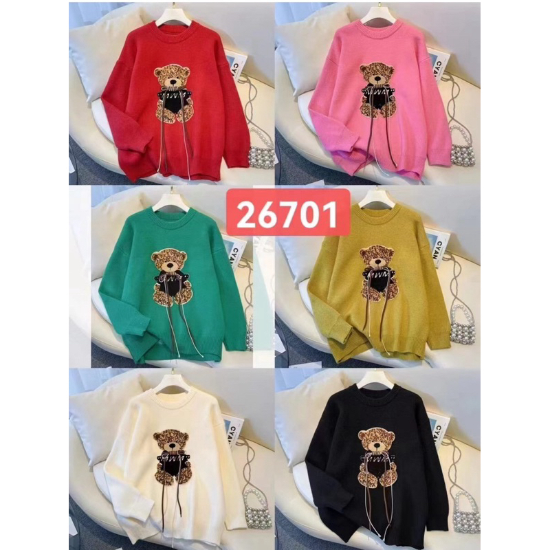 

termurah sale promo rajut bbr tedy 3d timbul tag label