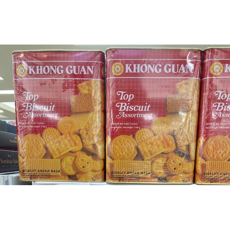 

Khong Guan top biscuit assorted