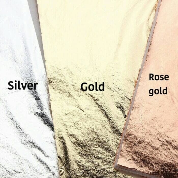 

Lembaran Foil Paper Kertas Berkilau Nail Art Decoration Resin Imitasi Champagne Silver Sheets Dekorasi Party Pesta Prakarya Art Kerajinan Tangan Craft Perlengkapan Peralatan Kesenian Seni Warna Warni Aesthetic Murah Pentacle Malang