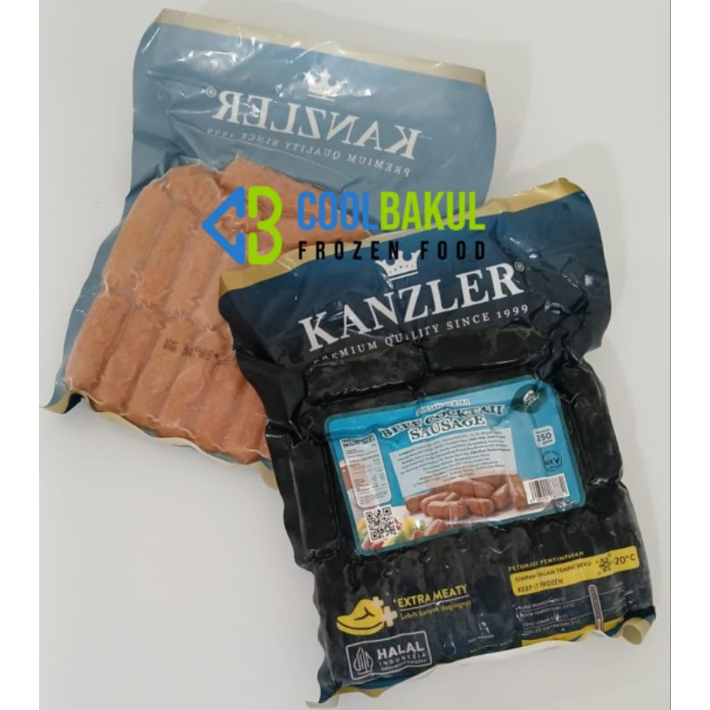 

Kanzler Sosis Sapi Cocktail 250g