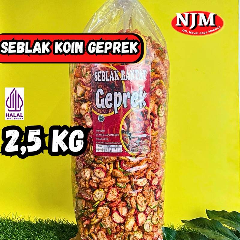 

NJM [BAL] SEBLAK MAWAR & KOIN GROSIR 2.500gr (2.5kg)