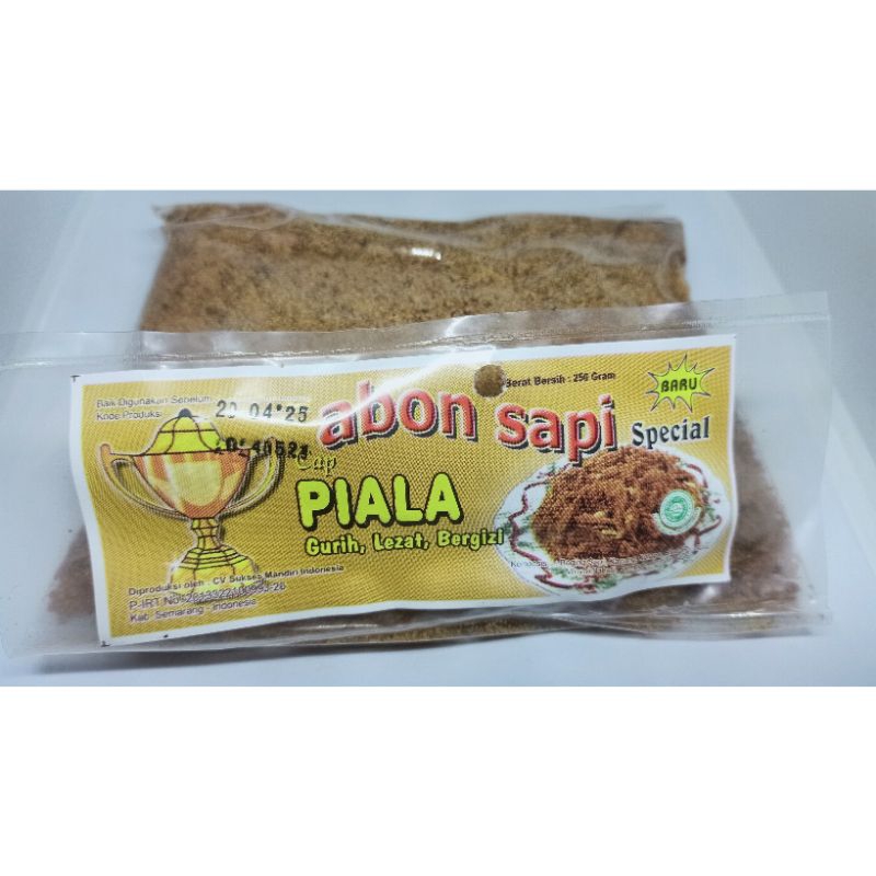 

Abon Sapi Piala 250gr