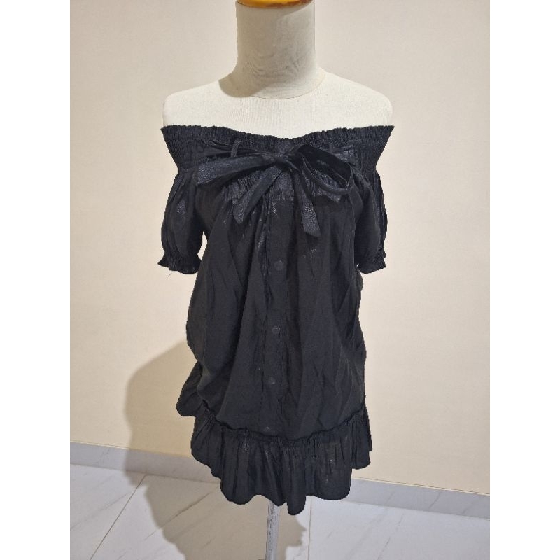 DRESS SABRINA HITAM