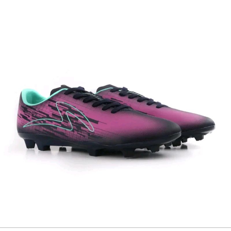 Sepatu Sepak Bola Specs Accelerator Hyperchaos FG/Black/Pink Mantis/ Rising Red/Original