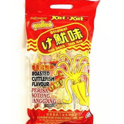 

GOODFOOD SNACK IKAN KAT-KAT +-210GRAM/+-30SASET