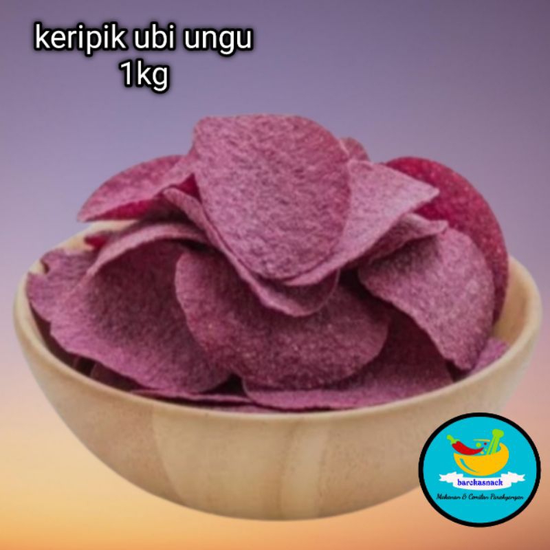 

Keripik Ubi Ungu Khas Camilan Tradisional 1 Kg