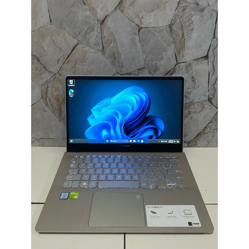 Asus vivobook 14 s430FN intel i7-8th gen ram 8/512 gb vga 2 gb mx 230 Fhd ips Win 11 ori