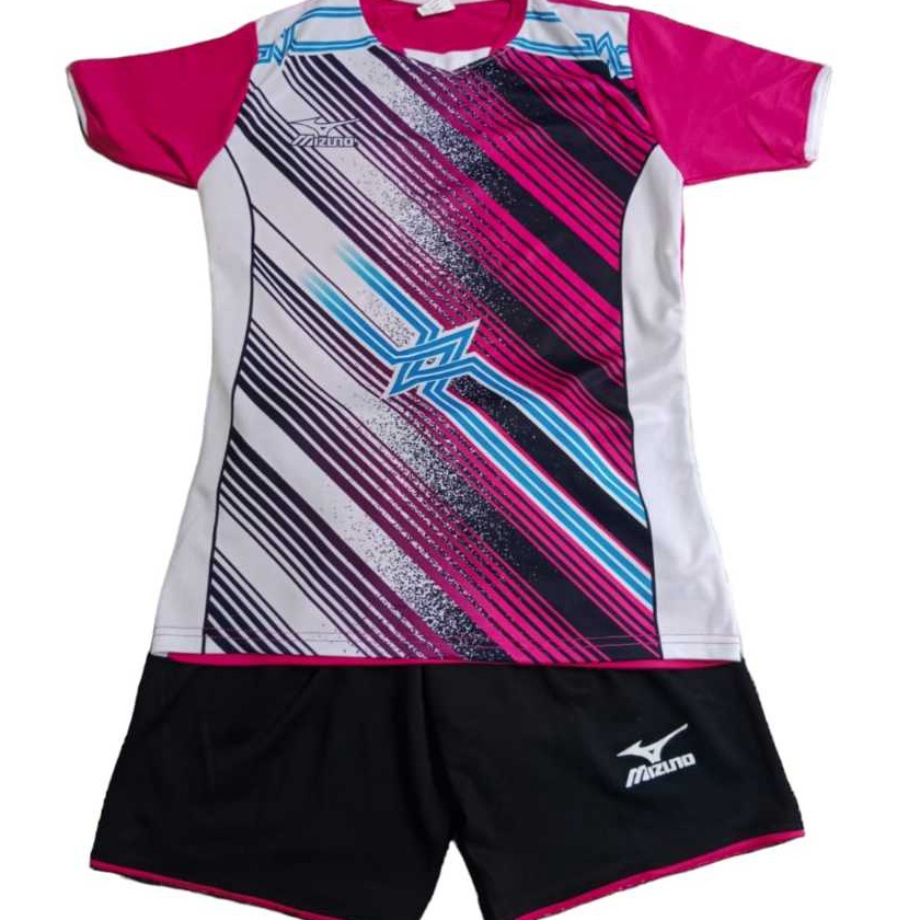 FG2 Setelan Baju Voli Cewek Voli Wanita Printing