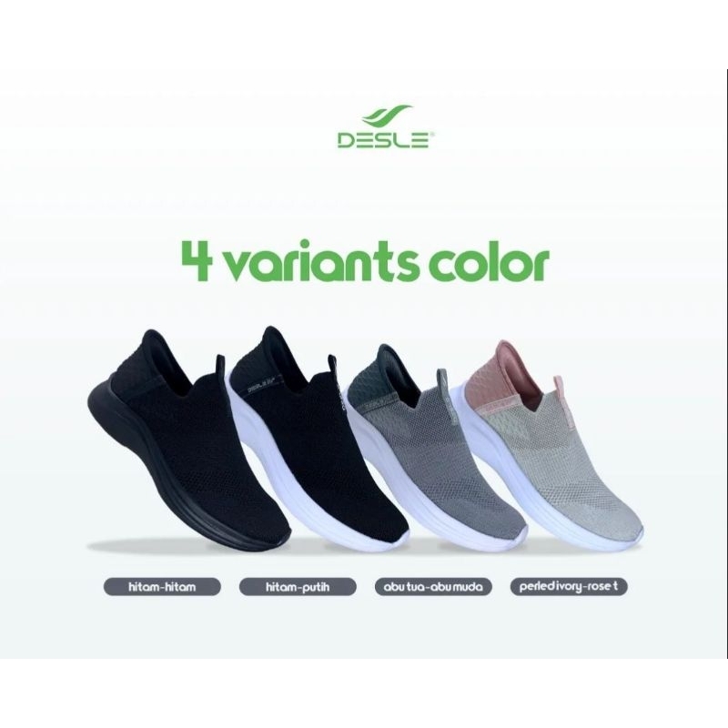 sepatu desle slip on cewek NICE