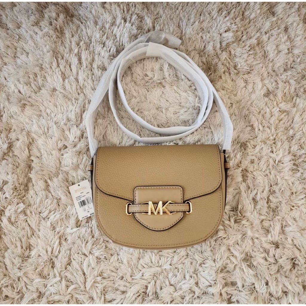 MK Reed Saddle Crossbody Camel