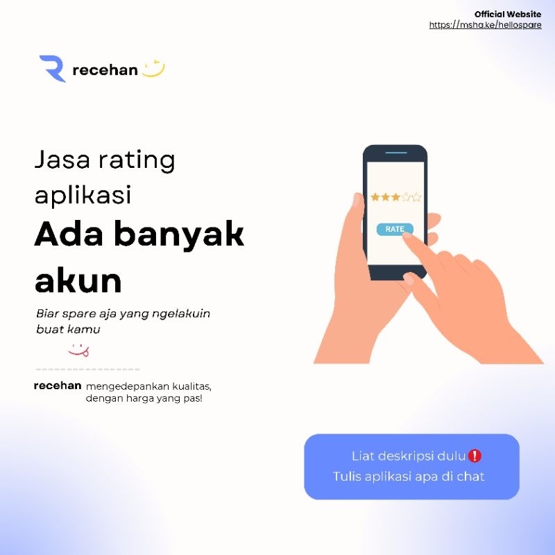 #10 Jasa rating aplikasi android/ios | penilaian aplikasi | rating aplikasi online | jasa review apl