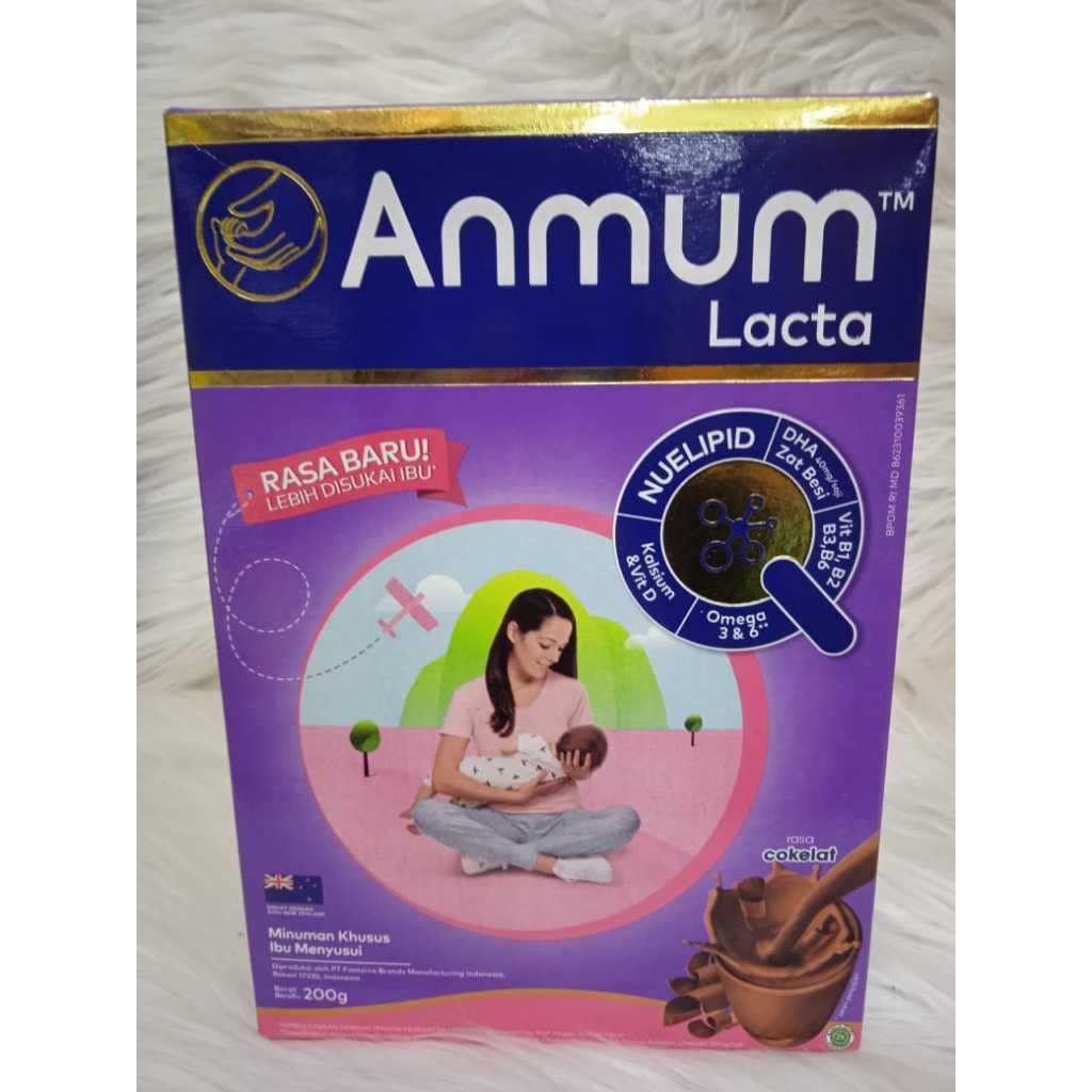 

Anmum Lacta Coklat 200gr KHUSUS IBU MENYUSUI